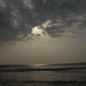 Atmosphere on Indian Ocean (Goa)