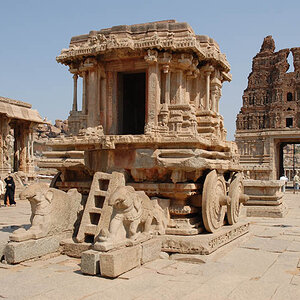 The oldest district of Hampi