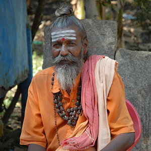 Yogi in Hampi (Karnataka)