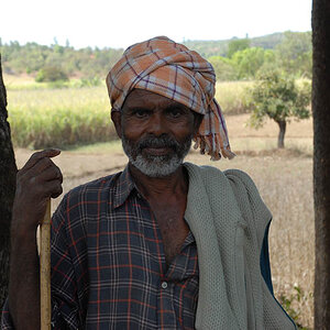 Farmer in Karnataka