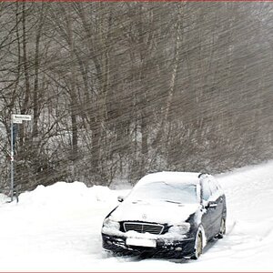 Winter 2010: Der Wind steht schief ...