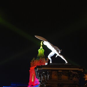 Vor dem Schloß Charlottenburg Winter 2008