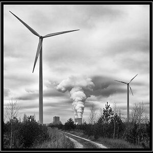 Windkraft contra Braunkohle
