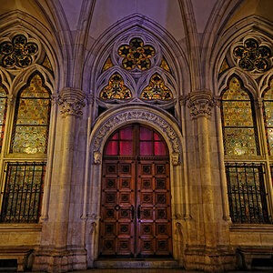Rathaus Portal - ganz unentzerrt