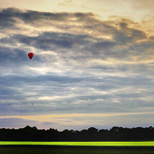 Feld mit Ballon 05 / 2009