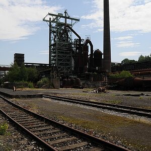 Alter Stahl Kochtopf 1k