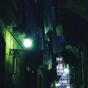 gasse nacht