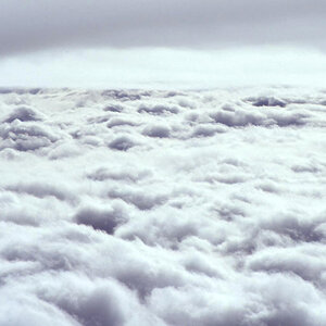 Schneefernerkopf im Wolkenmeer