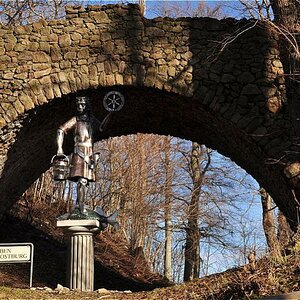 Harz - Abbild Sachsengott " Krodo "
