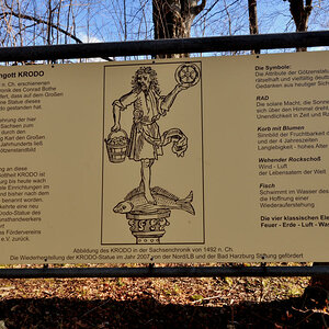 Harz - Beschreibung zum Sachsengott
" Krodo "