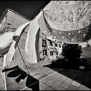 Waschtag in Burano