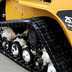 Schneeräumer im Einsatz