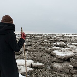 Eis im Wattenmeer