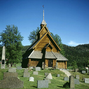 1 2 29b Stabkirche in Norwegen