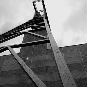 Doppelbockförderturm 1