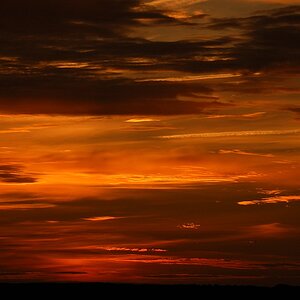 Sonnenuntergang über dem Ringköbingfjord