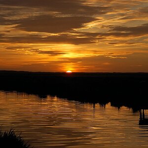 Sonnenuntergang über dem Ringköbingfjord2