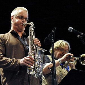 Beim "Alpenjazz"-Festival im Fürther Kulturforum war der Österreicher Wolfgang Puschnig einer der Stars.