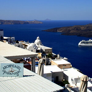 Santorini Thera mit Caldera