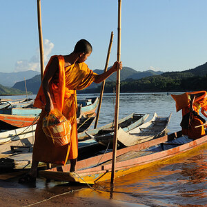 Laos, bei Pak Ou