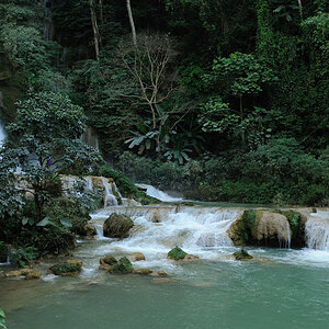 Kuang-Si-Wasserfall