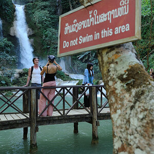 Kuang-Si-Wasserfall