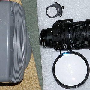 Letzte Trocknung des AF 300/2.8 ED Nikkor vor der Endmontage