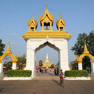 Am Wat That Luang