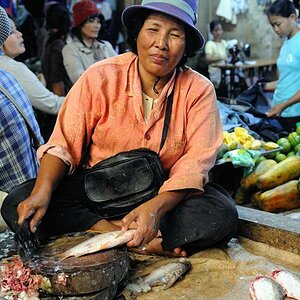 Markt in Siem Reap