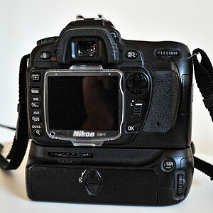Nikon D80 mit MB-D80