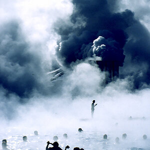 April 2002: die blaue Lagune in Island