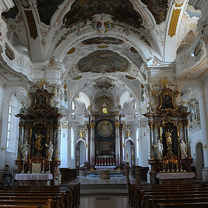 Abteikirche Beuron Hauptschiff
