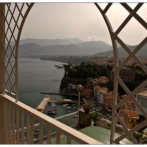 sorrento, Blick auf den Marina Grande