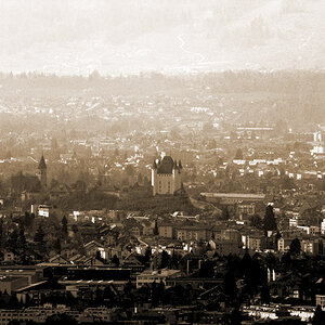 Schloss Thun Sepia