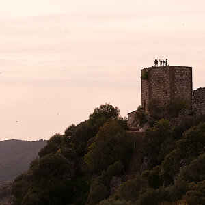 extremadura  landschaft turm nah nef 1180