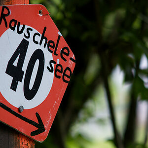 Schild "Rauschelesee"