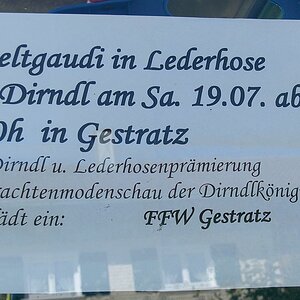 Trecker WM Zeltgaudi