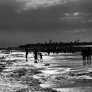 am Strand