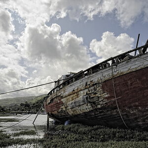 Alter Kahn in Porlock Weir