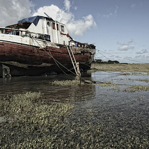Alter Kahn in Porlock Weir
