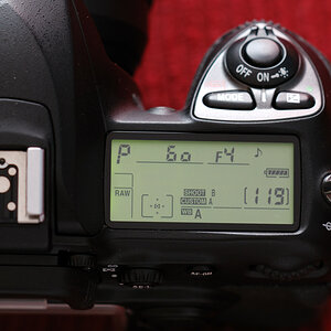 Reparierte D200 - Details