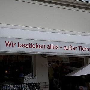 ... außer Tiernahrung