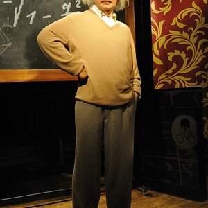 Albert Einstein bei Madame Tussauds