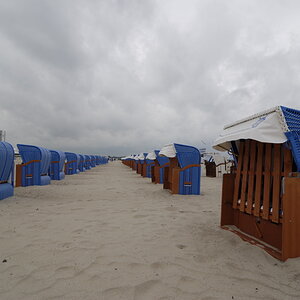 Strandkörbe vorher