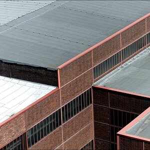 Dach Zeche Zollverein 08/2010