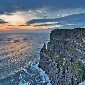 Cliffs evening