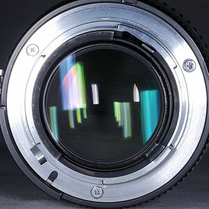 35mm f/1.4 AI Nikkor nach Reinigung von hinten