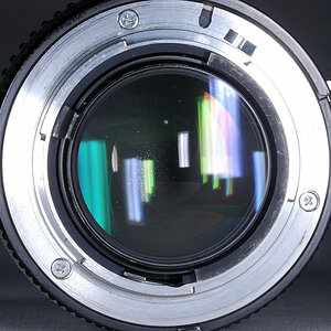 35mm f/1.4 AI Nikkor vor der Reinigung von hinten