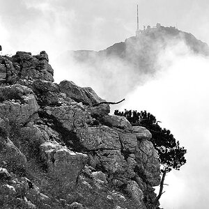 Blick vom Breitenstein auf den Wendelstein