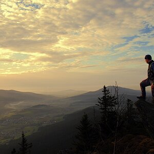 einsamer Wanderer